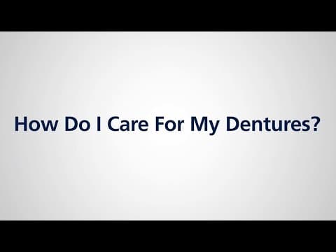 How Do I Care For My Dentures? testimonial