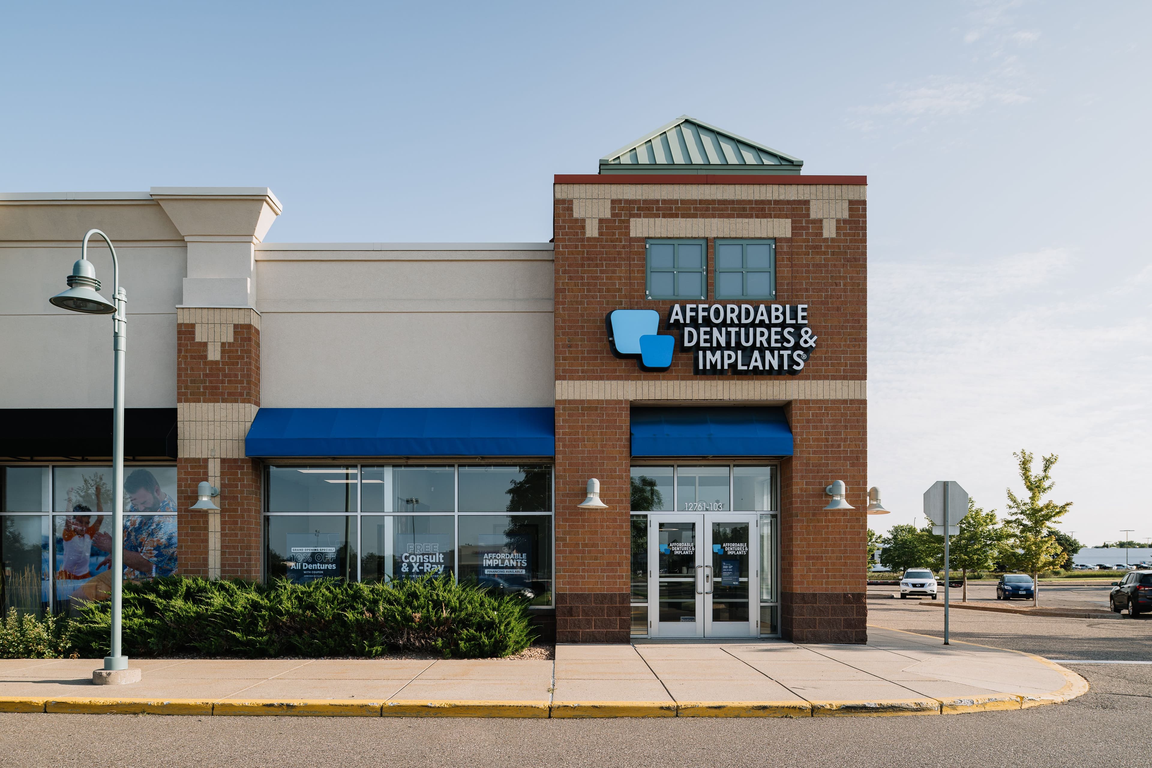 Exterior image of Affordable Dentures & Implants - Coon Rapids, Minnesota