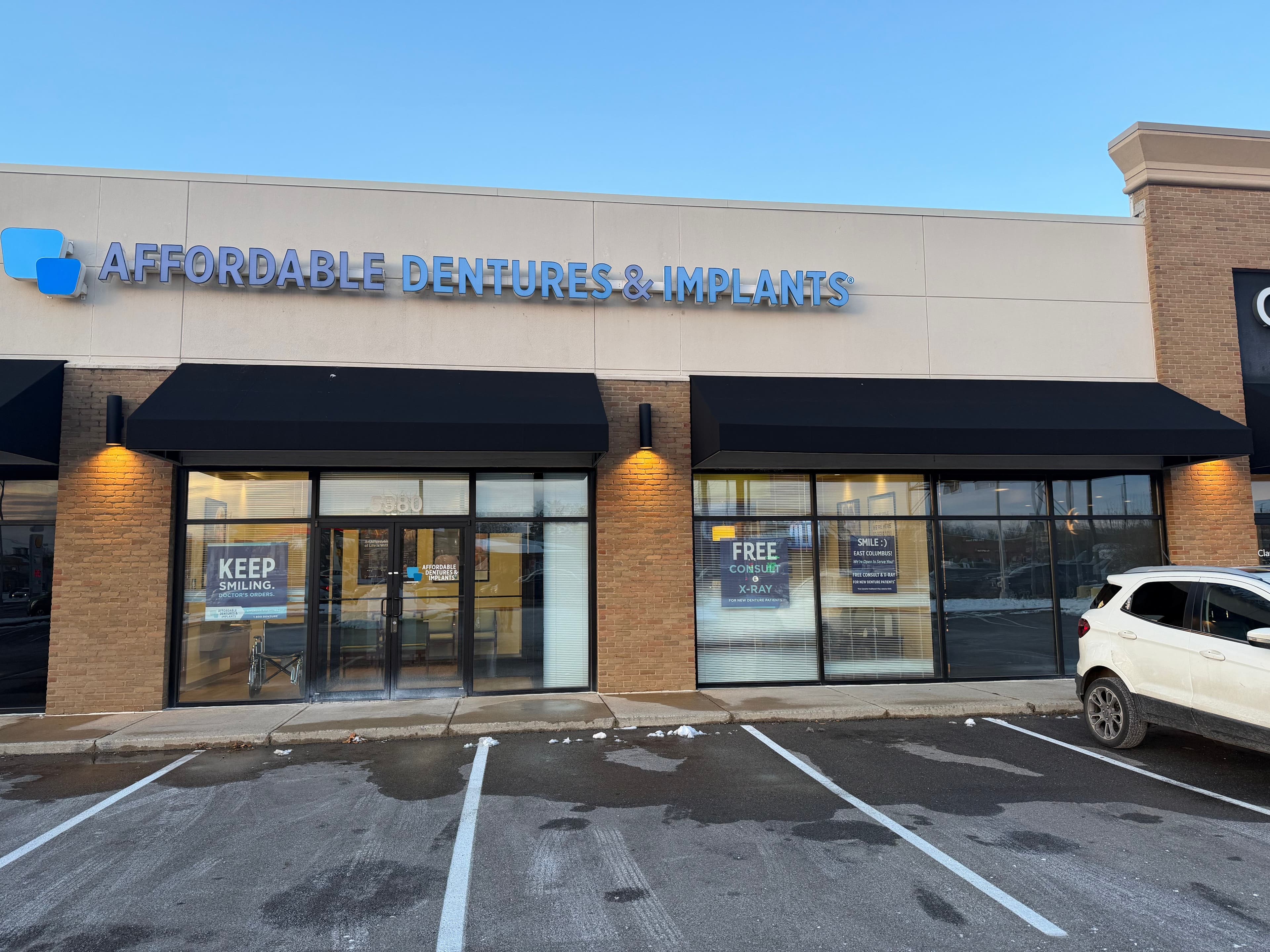 Exterior image of Affordable Dentures & Implants - East Columbus, Ohio