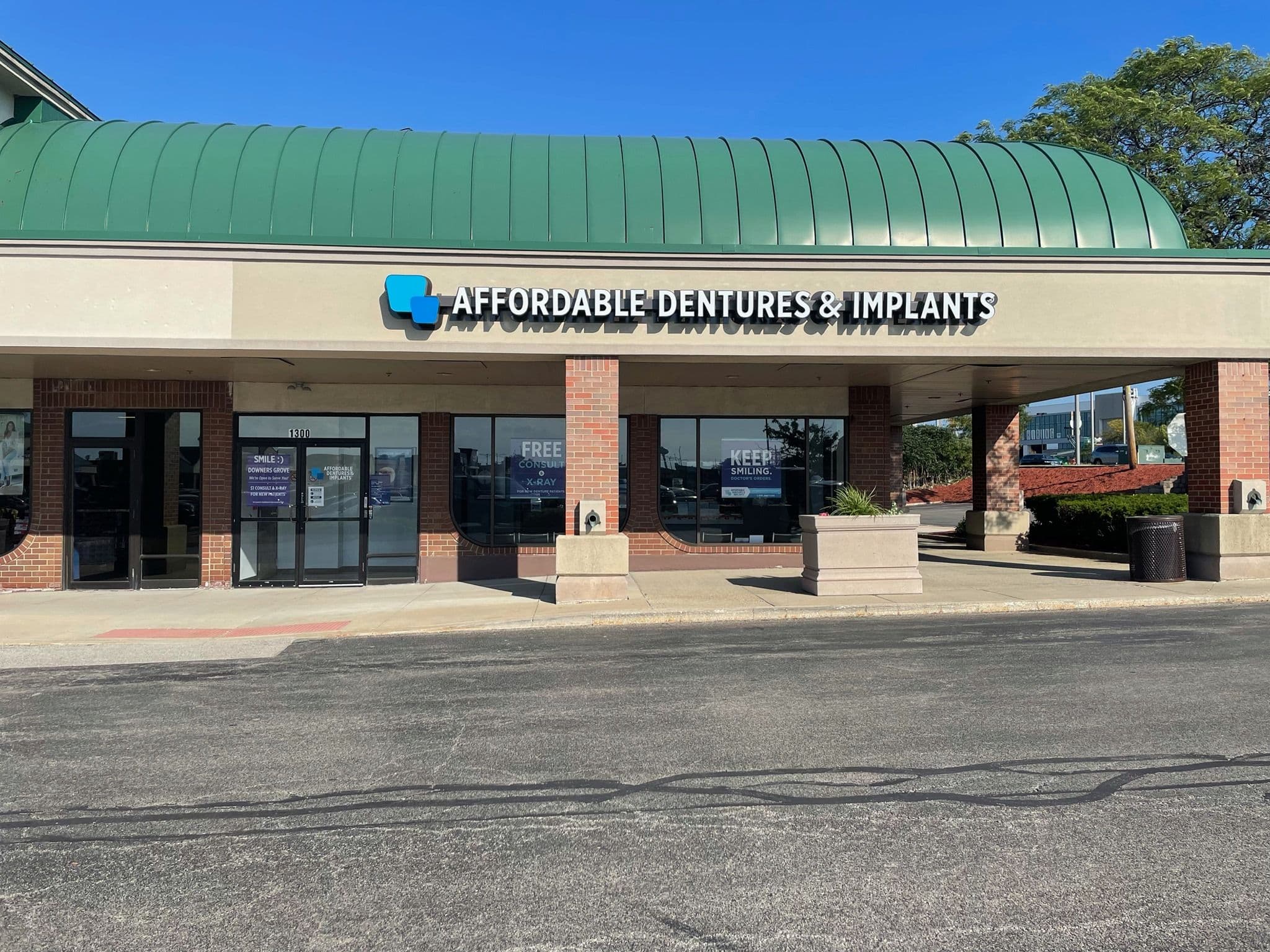 Exterior image of Affordable Dentures & Implants - Downers Grove, Illinois