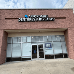 Exterior of Affordable Dentures & Implants in Monroe, NC