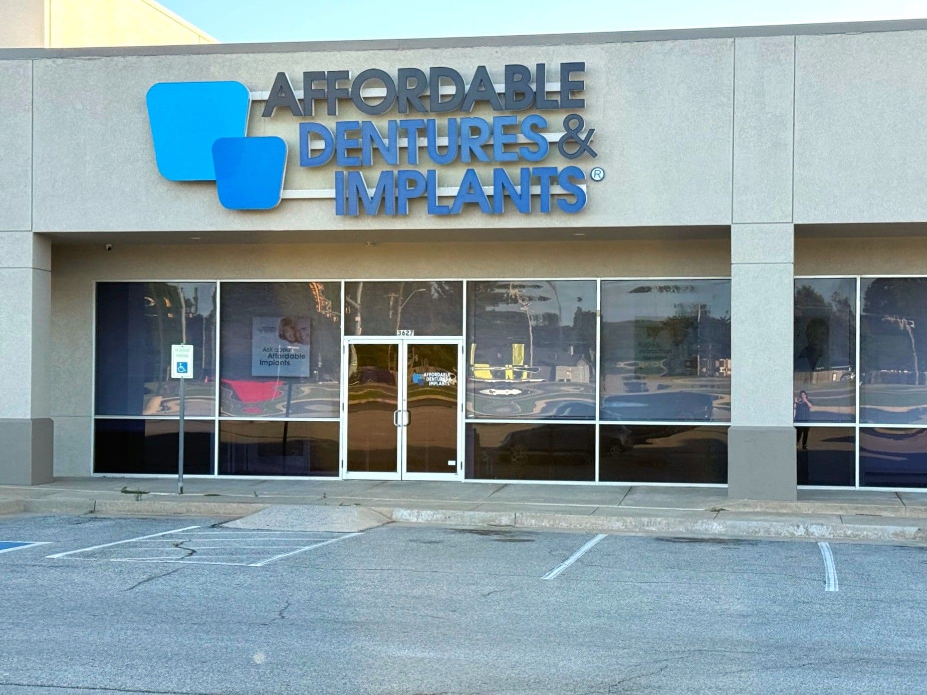 Exterior of Affordable Dentures & Implants in Oklahoma City, OK
