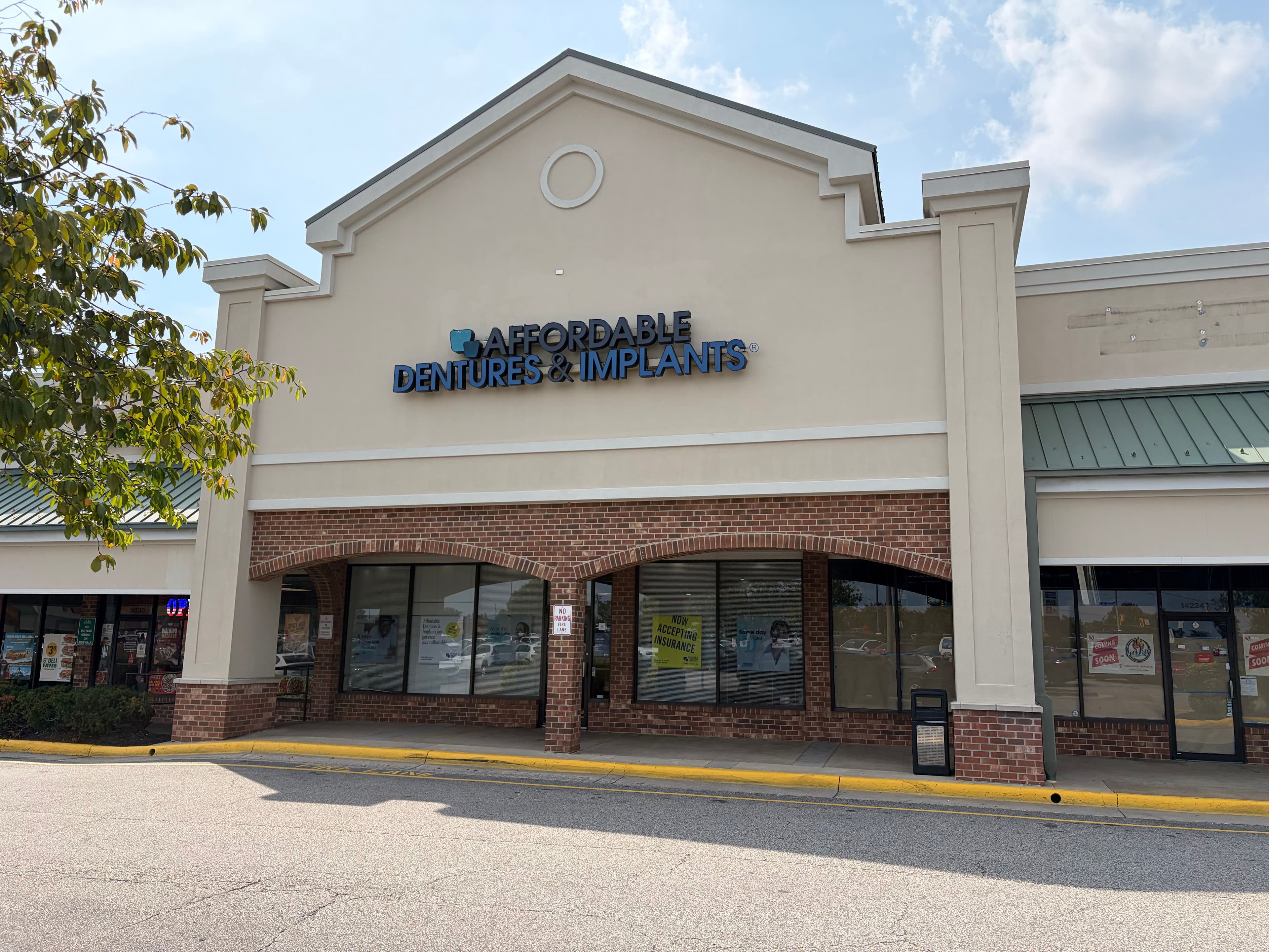 Exterior of Affordable Dentures & Implants in Woodbridge, VA