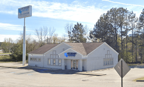 Exterior of Affordable Dentures & Implants in Commerce, GA