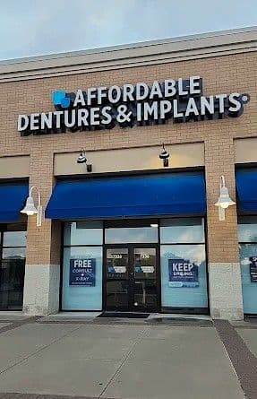 Exterior of Affordable Dentures & Implants in Tulsa, OK