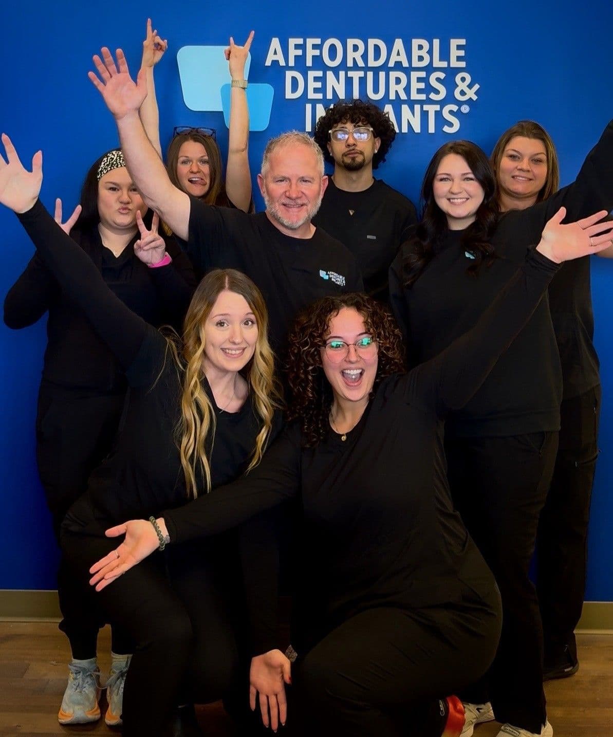 Christiansburg practice team