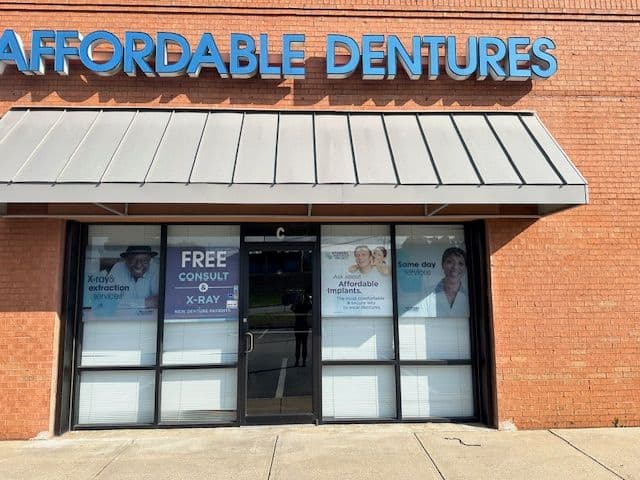 Exterior of Affordable Dentures & Implants in Stockbridge, GA