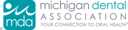 mda- Michigan Dental Association- Your connection to oral health logo