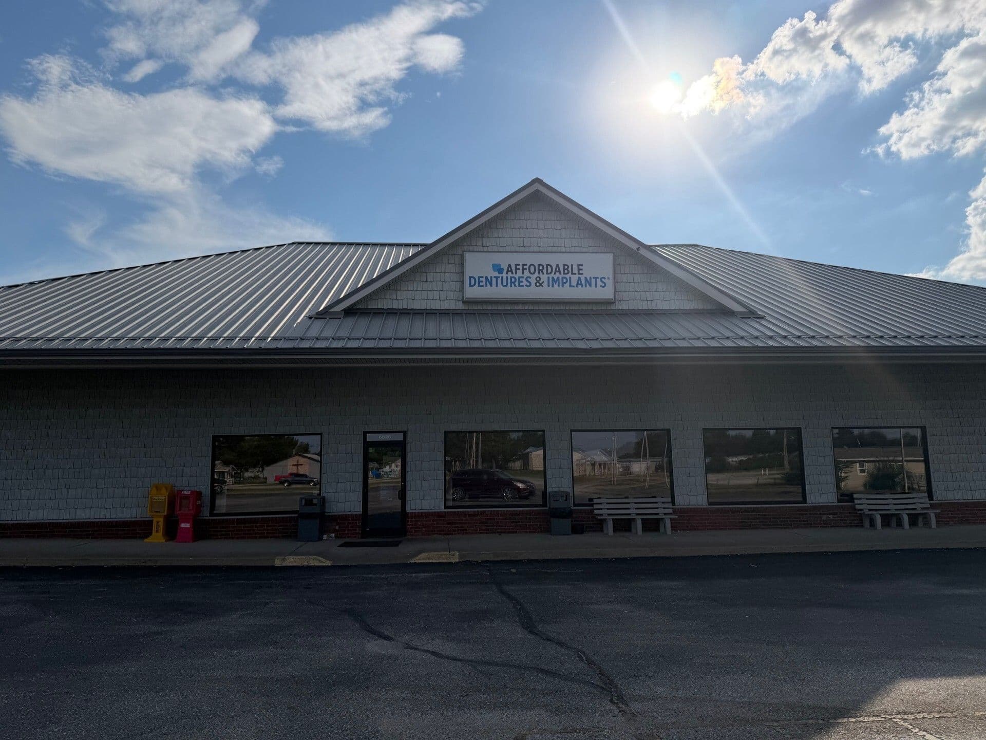 Exterior of Affordable Dentures & Implants in Grove, OK