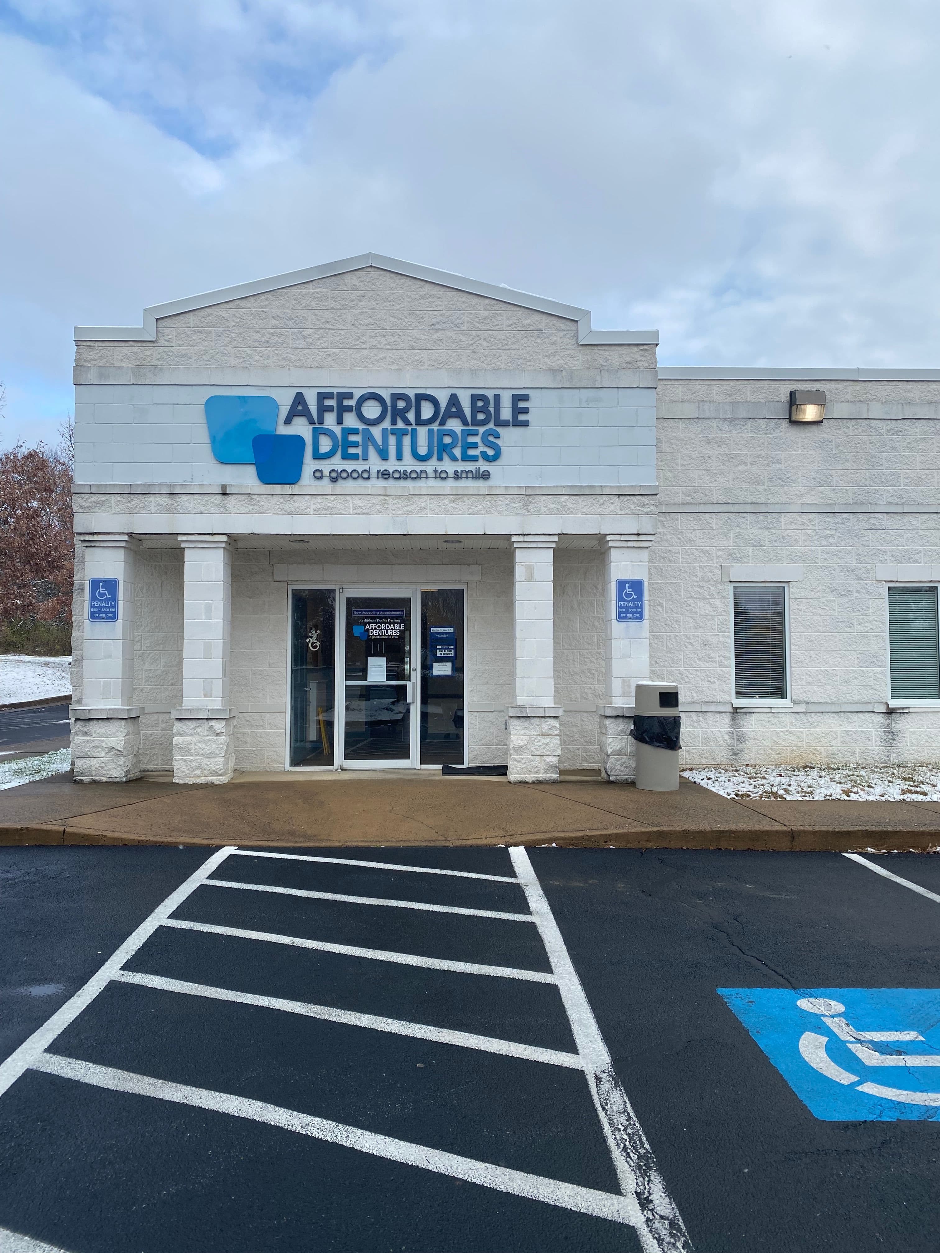 Exterior of Affordable Dentures & Implants in Winchester, VA