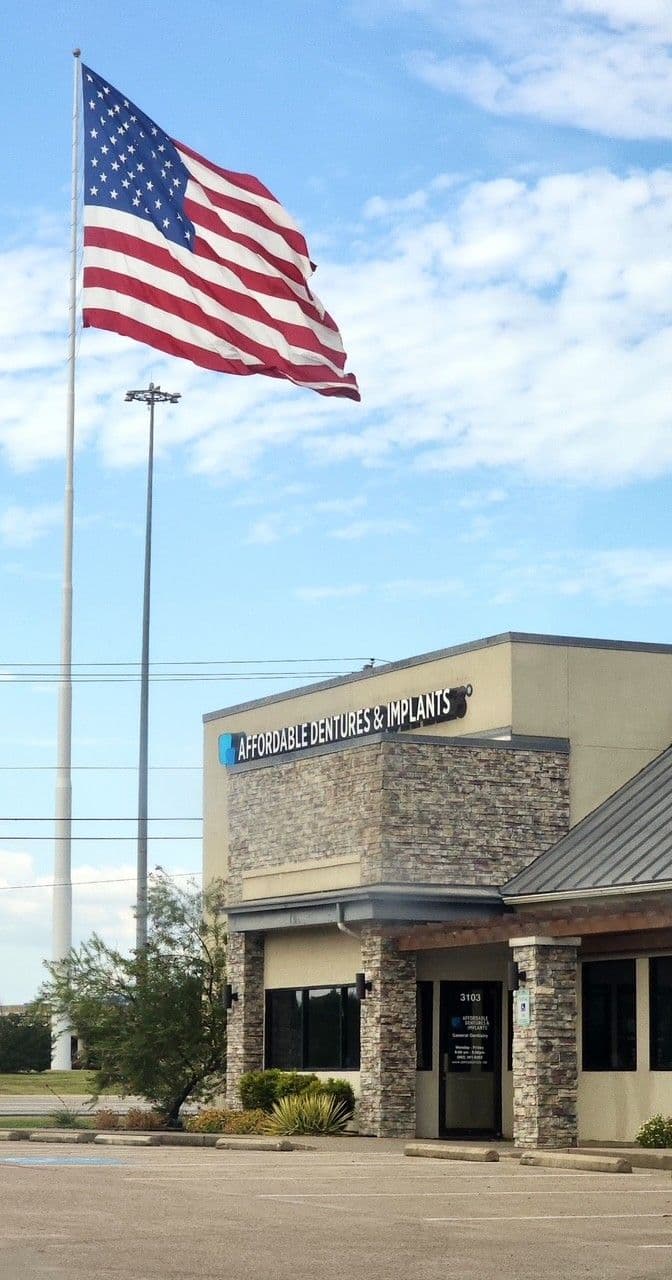 Exterior of Affordable Dentures & Implants in Greenville, TX